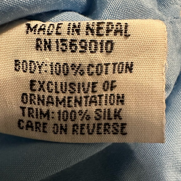 Vtg Artsy Yak Magik Large Jacket Boho Shacket   Embroidered Yarn Women’s silk - Picture 12 of 16